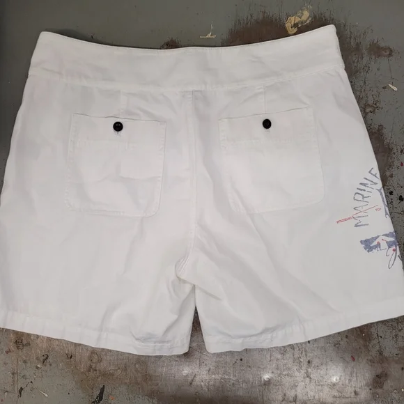 LAUREN JEANS CO. RALPH LAUREN NAUTICAL SHORTS SZ 14 - Picture 5 of 8